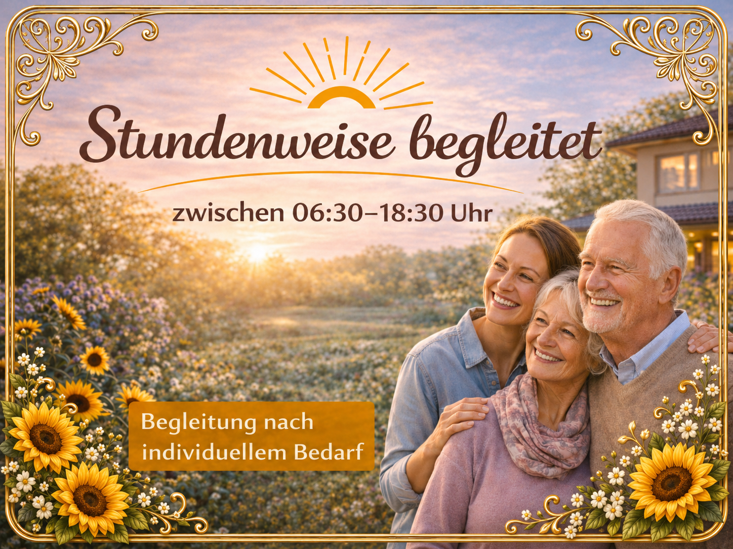€uro 10 die Stunde, Mittagsmenü zubuchbar